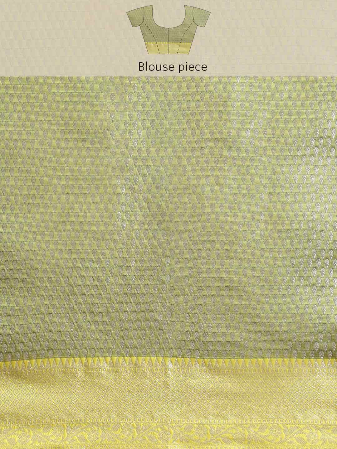 Brocade Soft Silk Zari Woven Saree