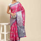 Brocade Soft Silk Zari Woven Saree
