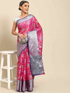 Brocade Soft Silk Zari Woven Saree