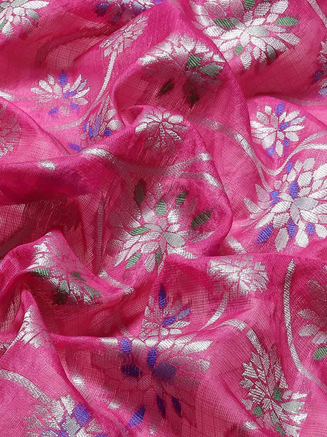 Brocade Soft Silk Zari Woven Saree