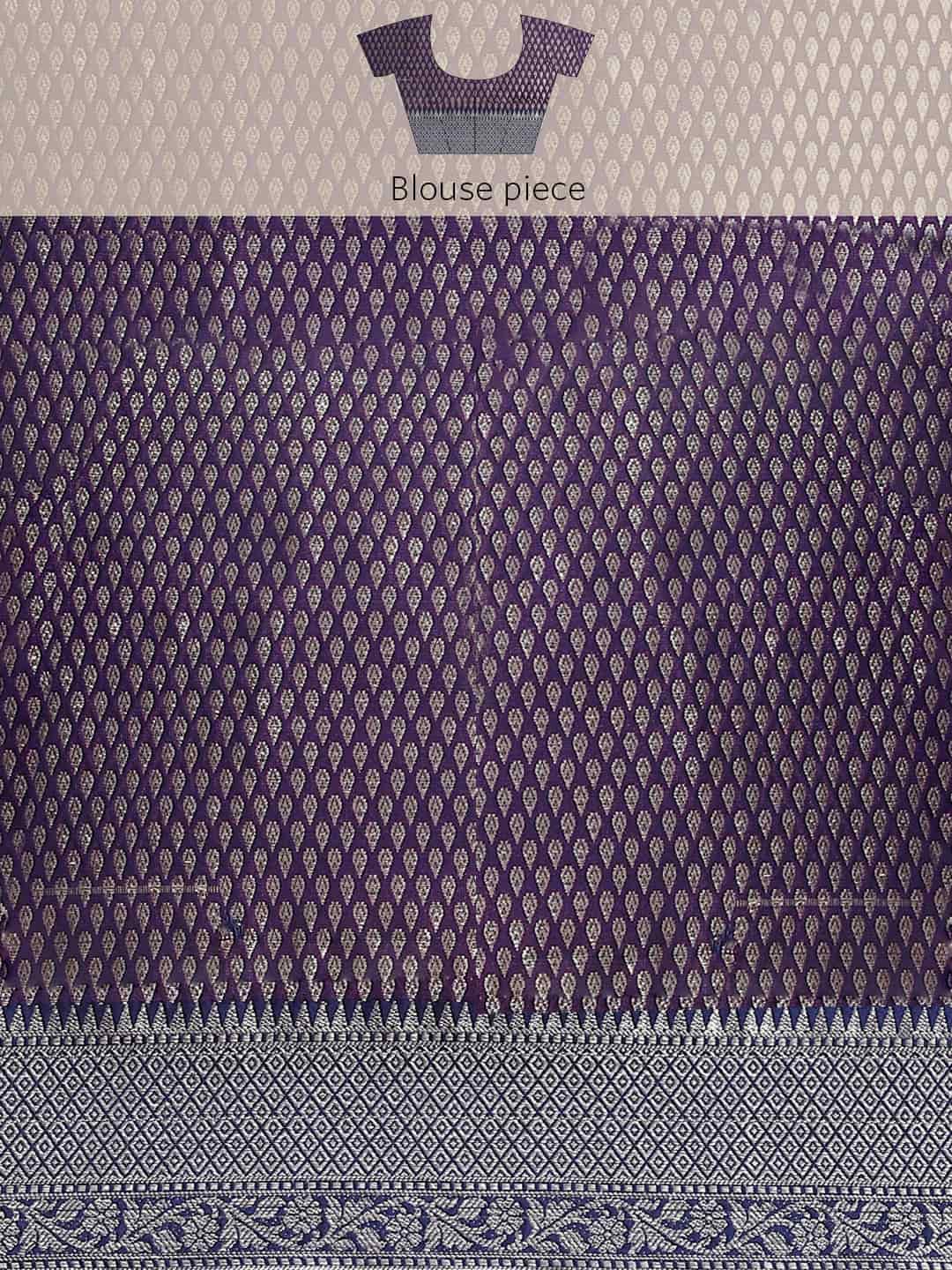 Brocade Soft Silk Zari Woven Saree