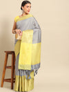 Ethnic Motifs Kanjeewaram Art Silk Saree