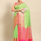 Ethnic Motifs Kanjeewaram Art Silk Saree