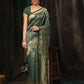 Kanchipuram Soft Silk Zari Woven Striped Saree