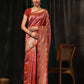Kanchipuram Soft Silk Zari Woven Striped Saree