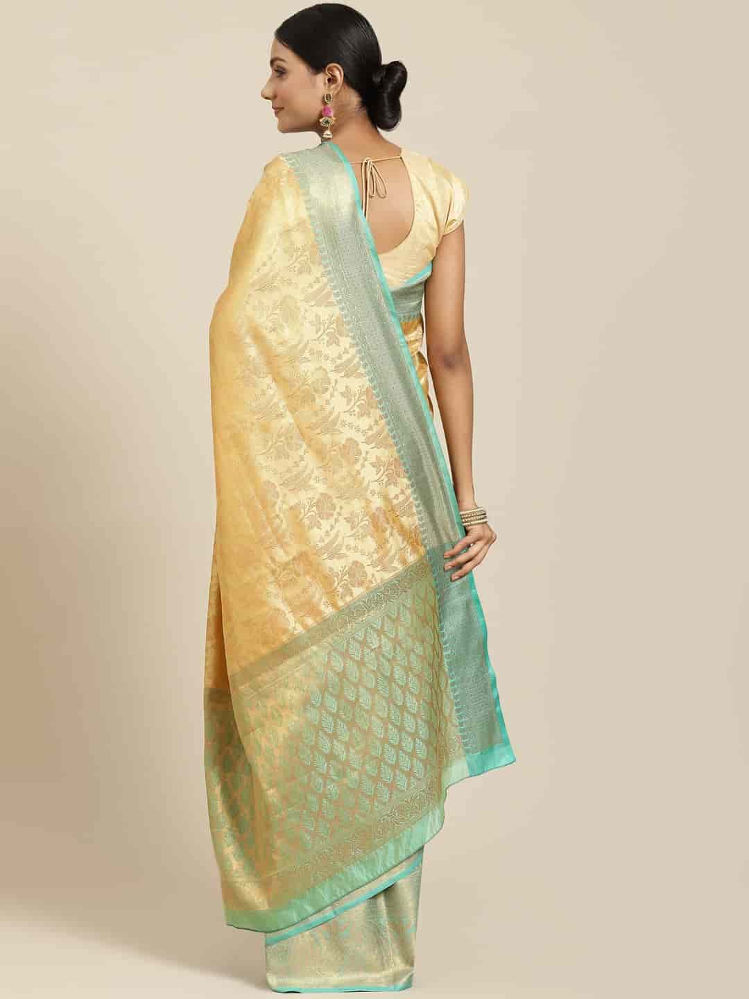 Women's Zari Woven Designer Silk Saree