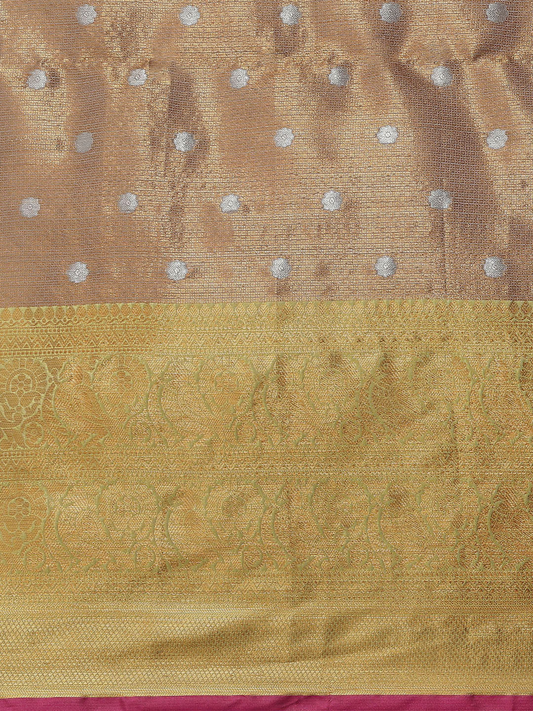 Pure Banarasi Silk Saree With Unstiched Blouse Piece