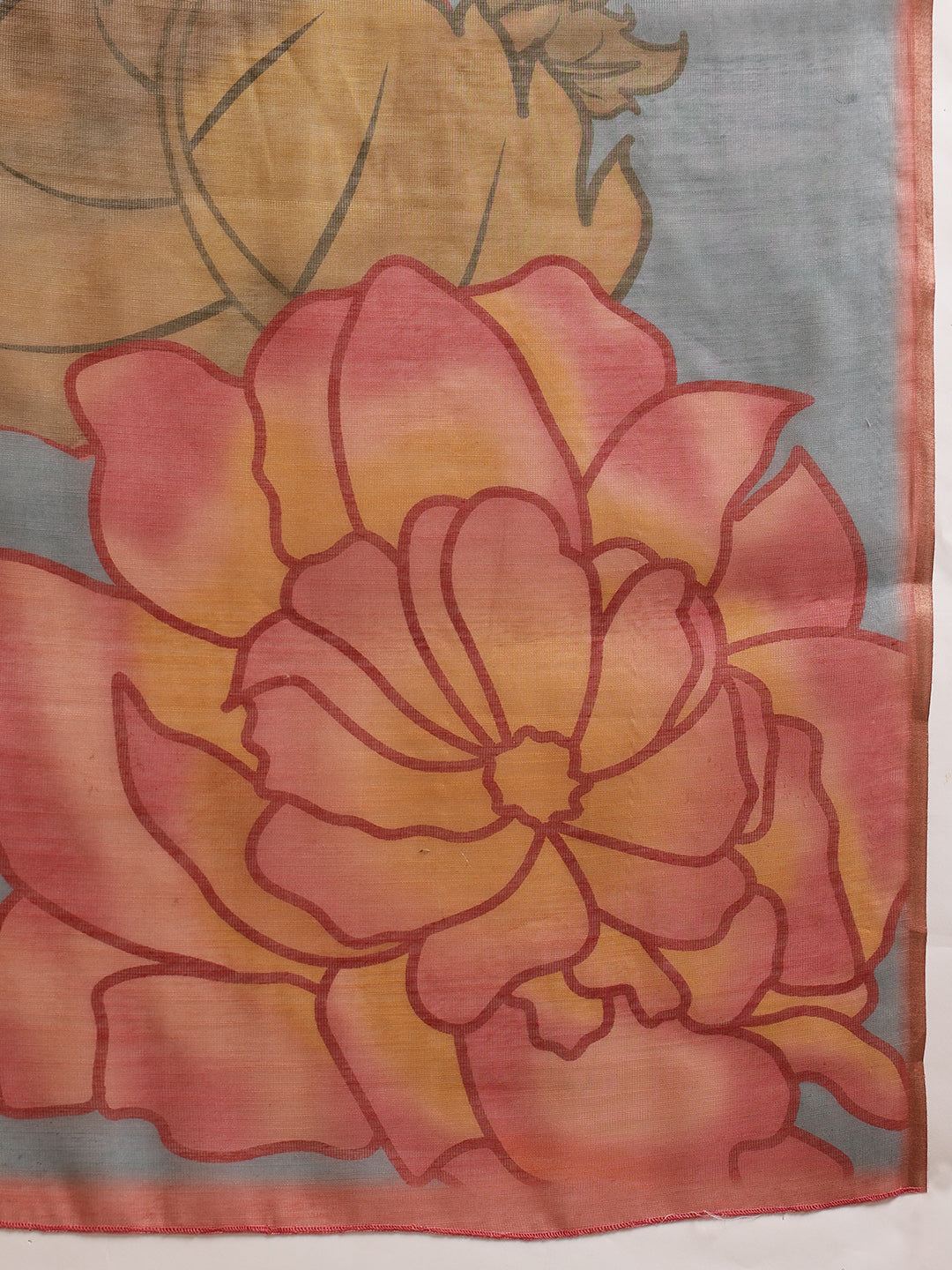 Women's Cotton Silk Digital Printed Saree