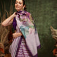 Women's Cotton Silk Digital Printed Saree