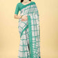 Chanderi Tie And Dye Digital Printed Saree