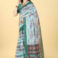 Chanderi Tie And Dye Digital Printed Saree