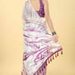 Chanderi Tie And Dye Digital Printed Saree