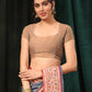 Women's Cotton Blend Paithani Animal Digital Printed Saree