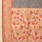 Women's Cotton Blend Paithani Animal Digital Printed Saree