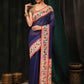 Women's Cotton Blend Paithani Animal Digital Printed Saree