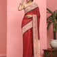 Women's Cotton Blend Paithani Animal Digital Printed Saree