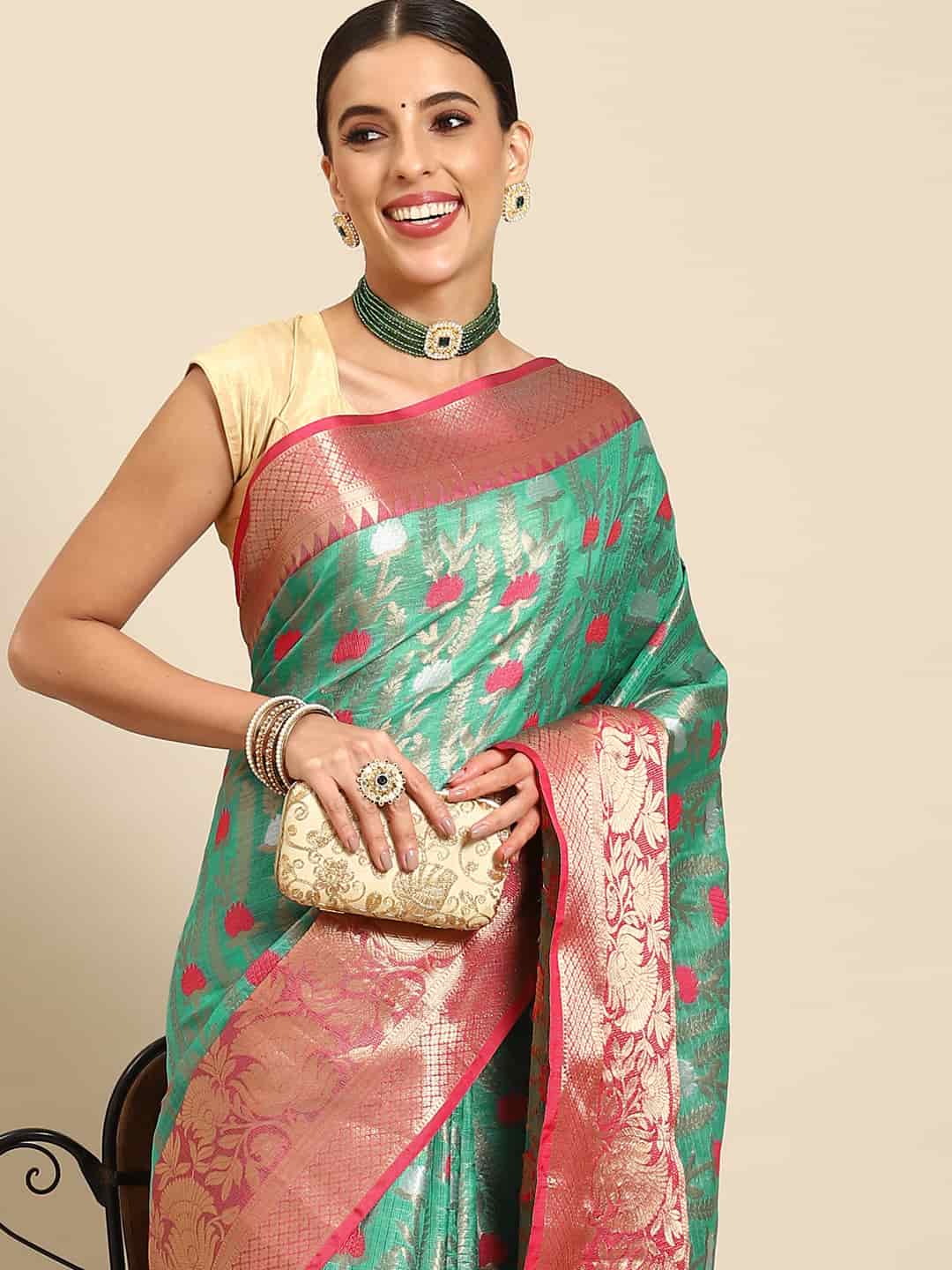 Banarasi Woven Art Silk Saree