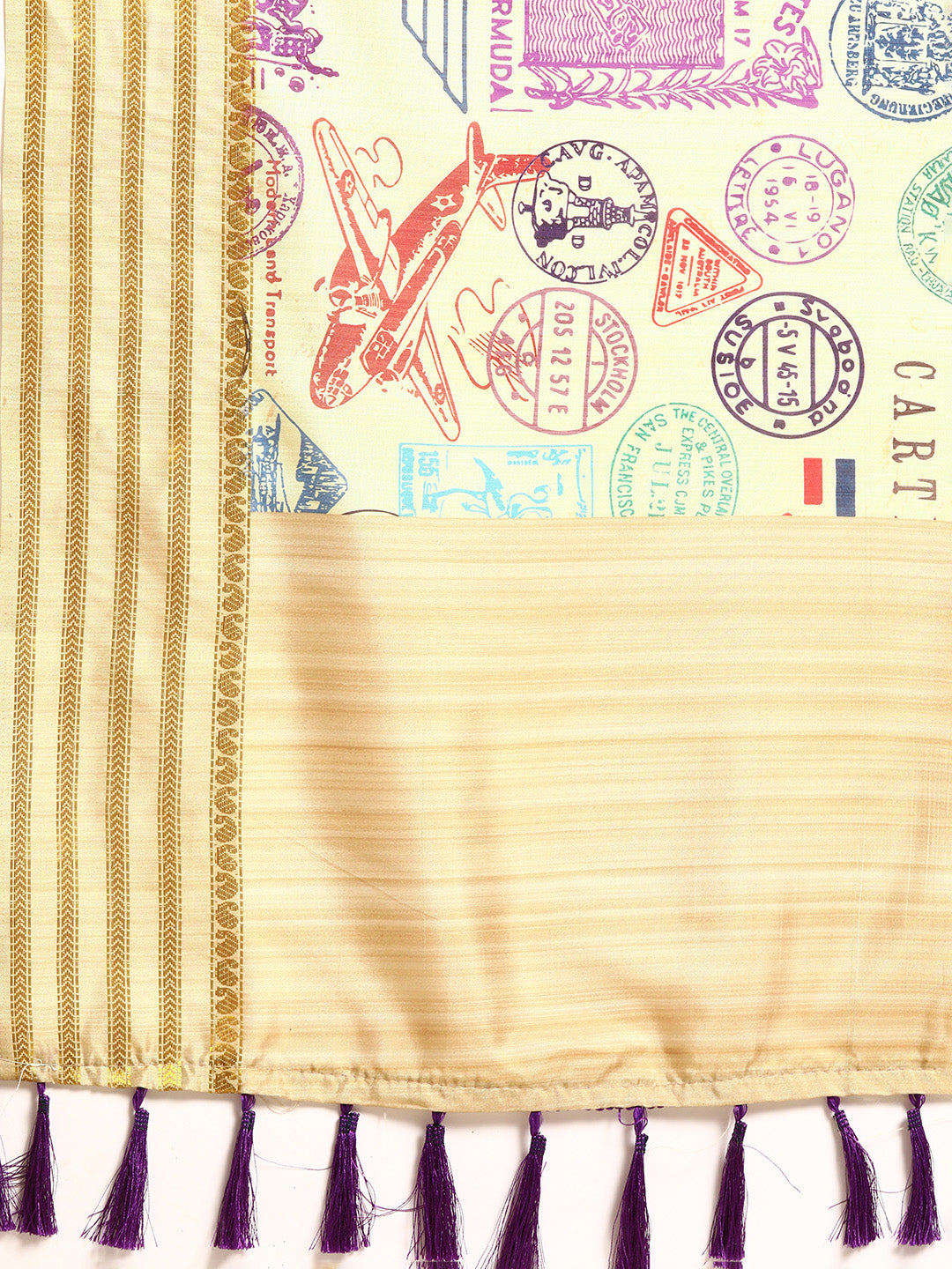 Digital Print Soft Silk Saree
