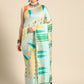 Floral Woven Thread Pure Cotton Jamdani Tant Saree