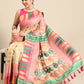 Floral Woven Thread Pure Cotton Jamdani Tant Saree