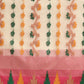 Floral Woven Thread Pure Cotton Jamdani Tant Saree