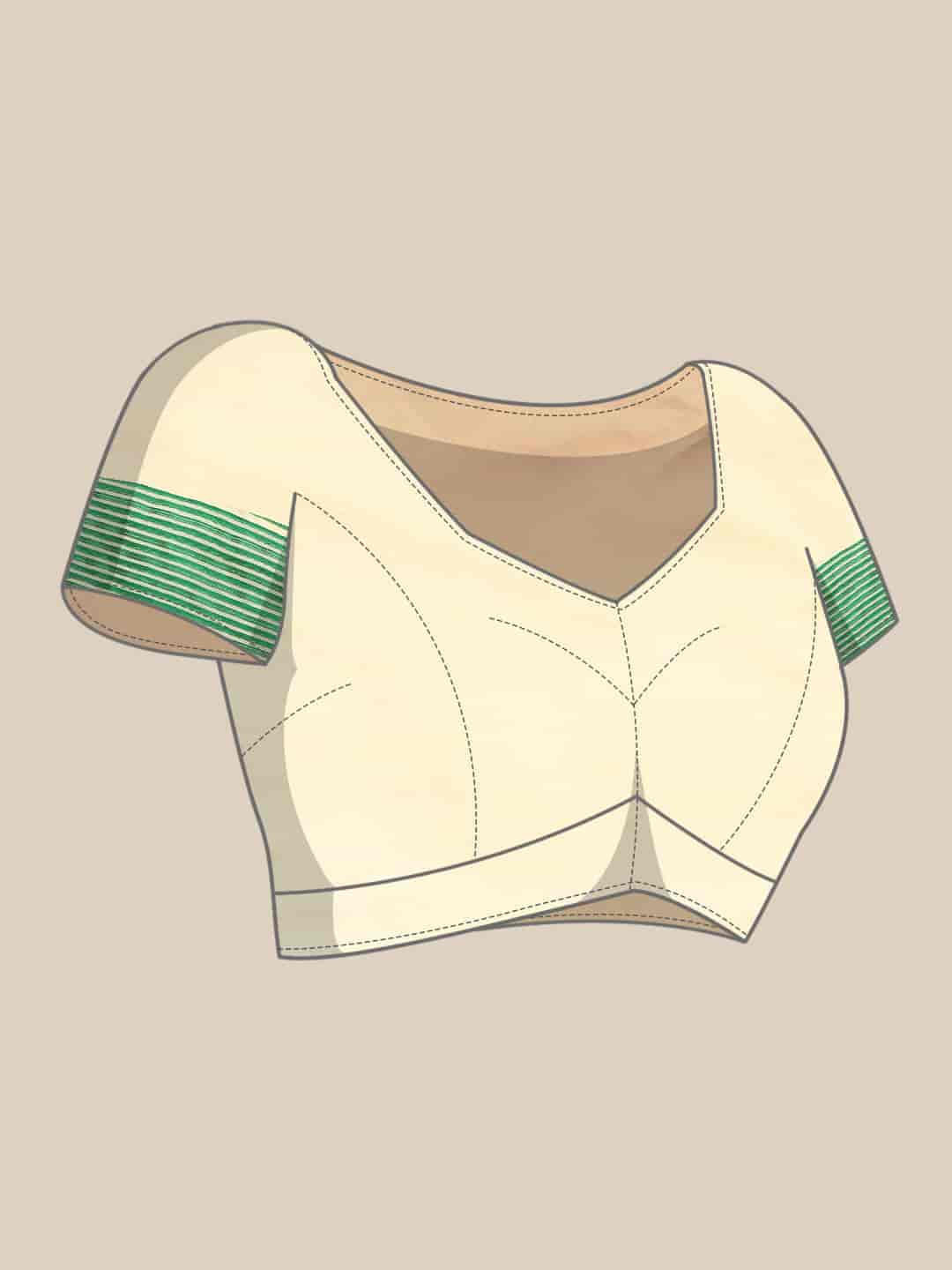 Woven Design Ethnic Motifs Phulkari Pure Cotton Jamdani Saree