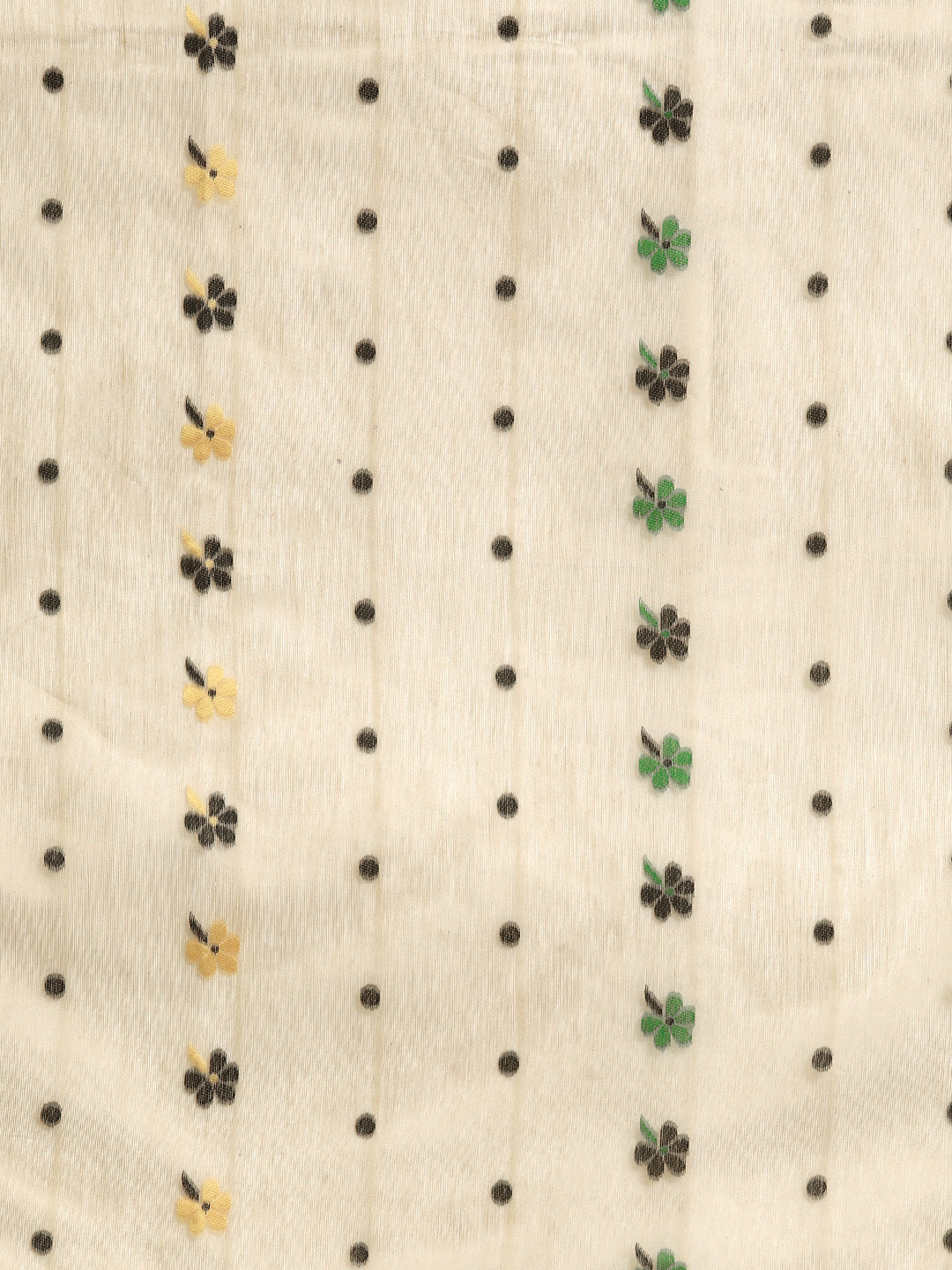 Woven Design Ethnic Motifs Phulkari Pure Cotton Jamdani Saree