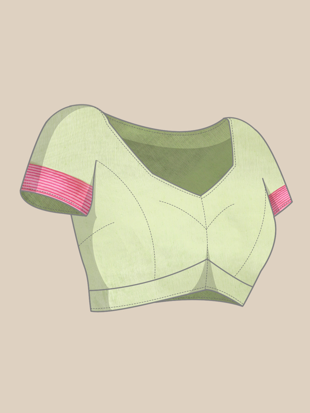 Woven Design Ethnic Motifs Phulkari Pure Cotton Jamdani Saree