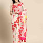 Woven Design Ethnic Motifs Phulkari Pure Cotton Jamdani Saree