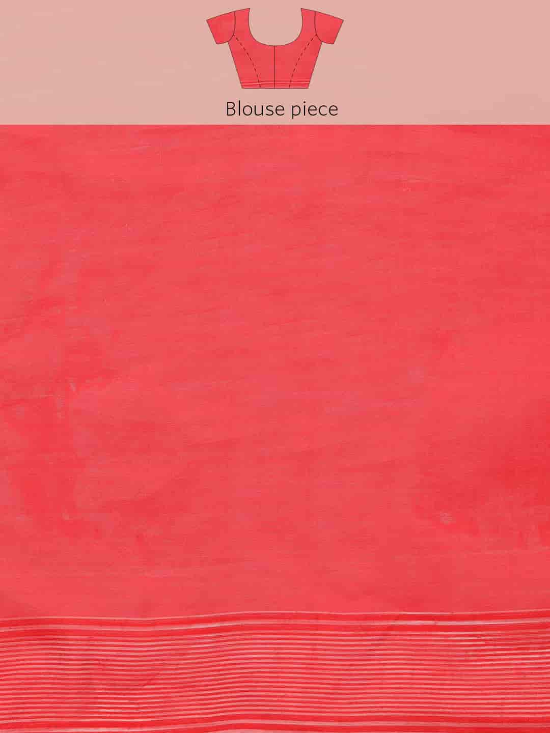 Woven Design Ethnic Motifs Phulkari Pure Cotton Jamdani Saree