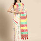Woven Design Ethnic Motifs Phulkari Pure Cotton Jamdani Saree