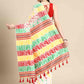 Woven Design Ethnic Motifs Phulkari Pure Cotton Jamdani Saree