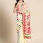 Woven Design Ethnic Motifs Phulkari Pure Cotton Jamdani Saree
