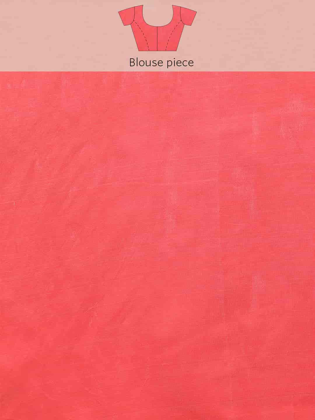 Woven Design Ethnic Motifs Phulkari Pure Cotton Jamdani Saree