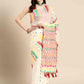 Woven Design Ethnic Motifs Phulkari Pure Cotton Jamdani Saree