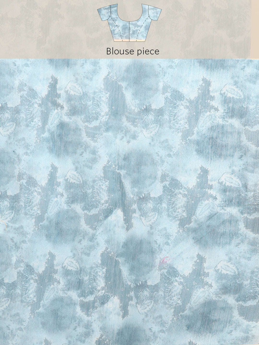 Organza Celebrity Style Tie & Dye Saree