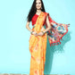 Organza Celebrity Style Tie & Dye Saree
