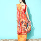 Organza Celebrity Style Tie & Dye Saree