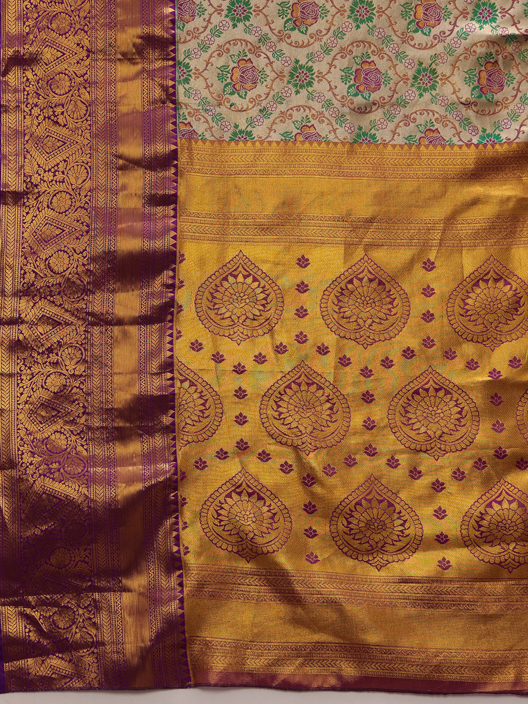 Heavy Pure Silk Woven Banarasi Saree