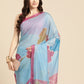 Women's Soft Silk Color Blocked Digital Printed Saree