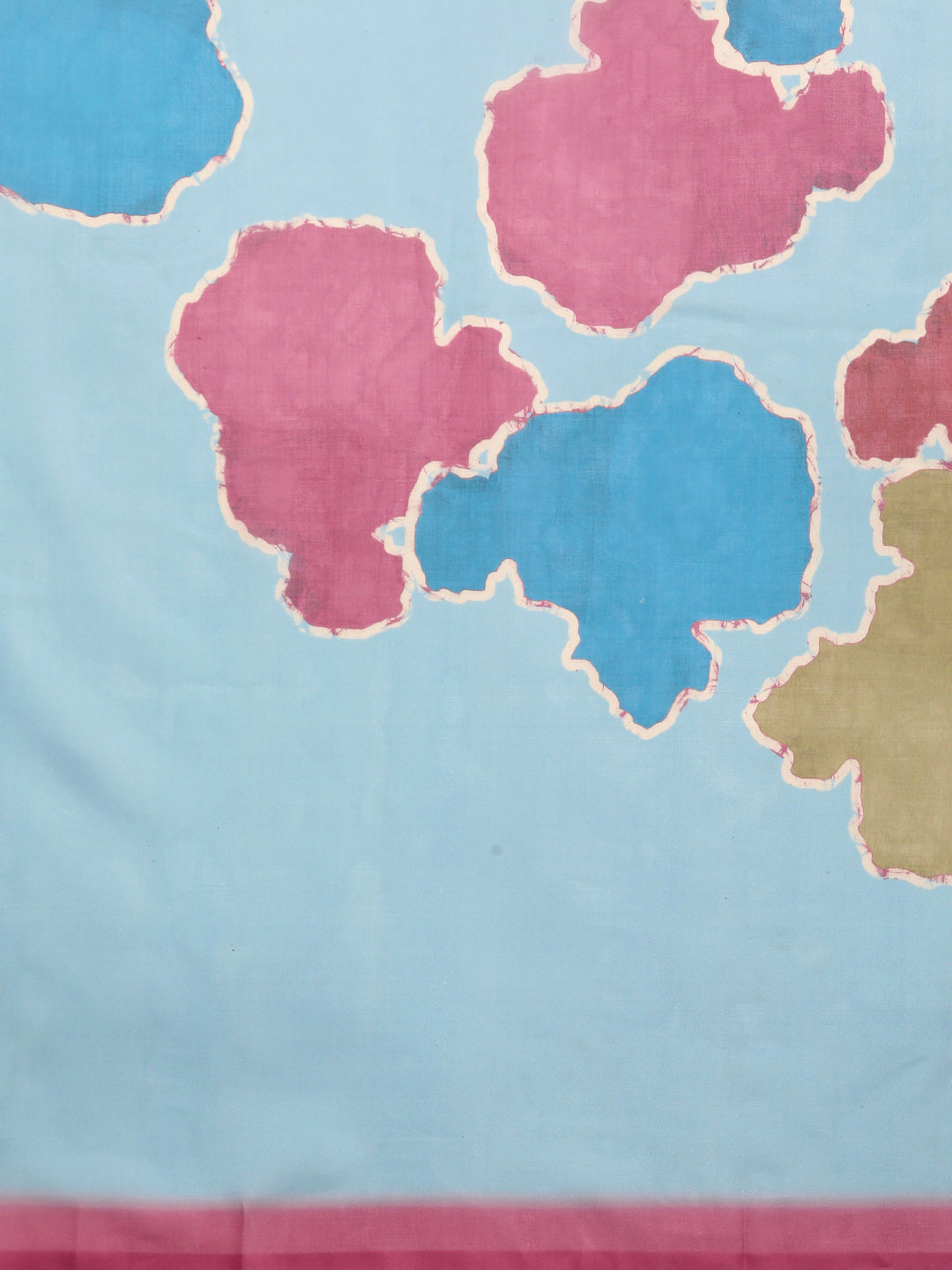 Women's Soft Silk Color Blocked Digital Printed Saree