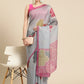 Women's Soft Silk Color Blocked Digital Printed Saree