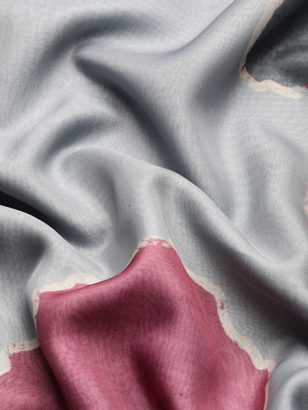 Women's Soft Silk Color Blocked Digital Printed Saree