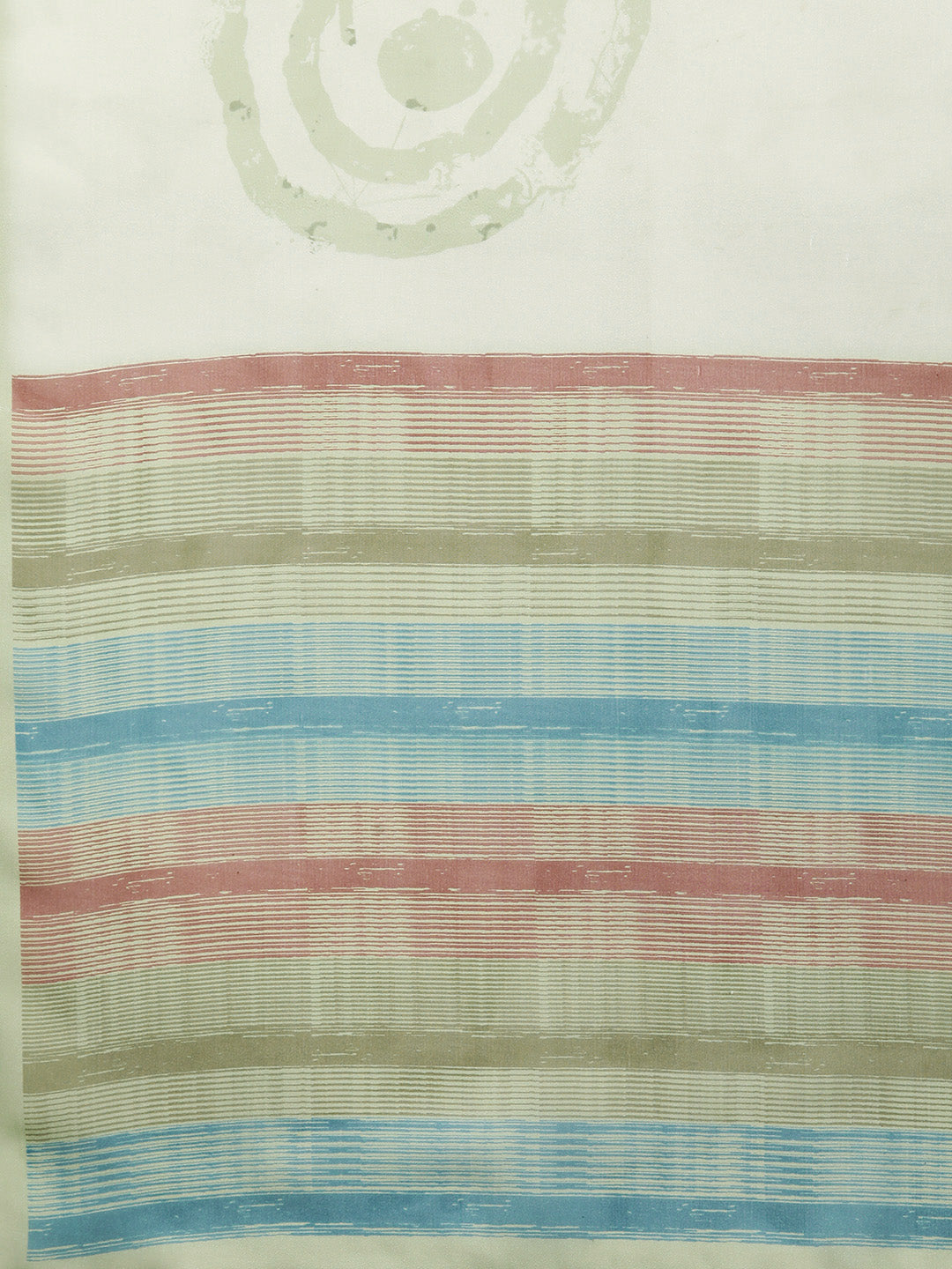 Women's Soft Silk Color Blocked Digital Printed Saree