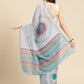 Women's Soft Silk Color Blocked Digital Printed Saree