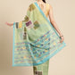 Women's Soft Silk Color Blocked Digital Printed Saree