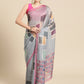 Women's Soft Silk Color Blocked Digital Printed Saree