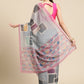 Women's Soft Silk Color Blocked Digital Printed Saree