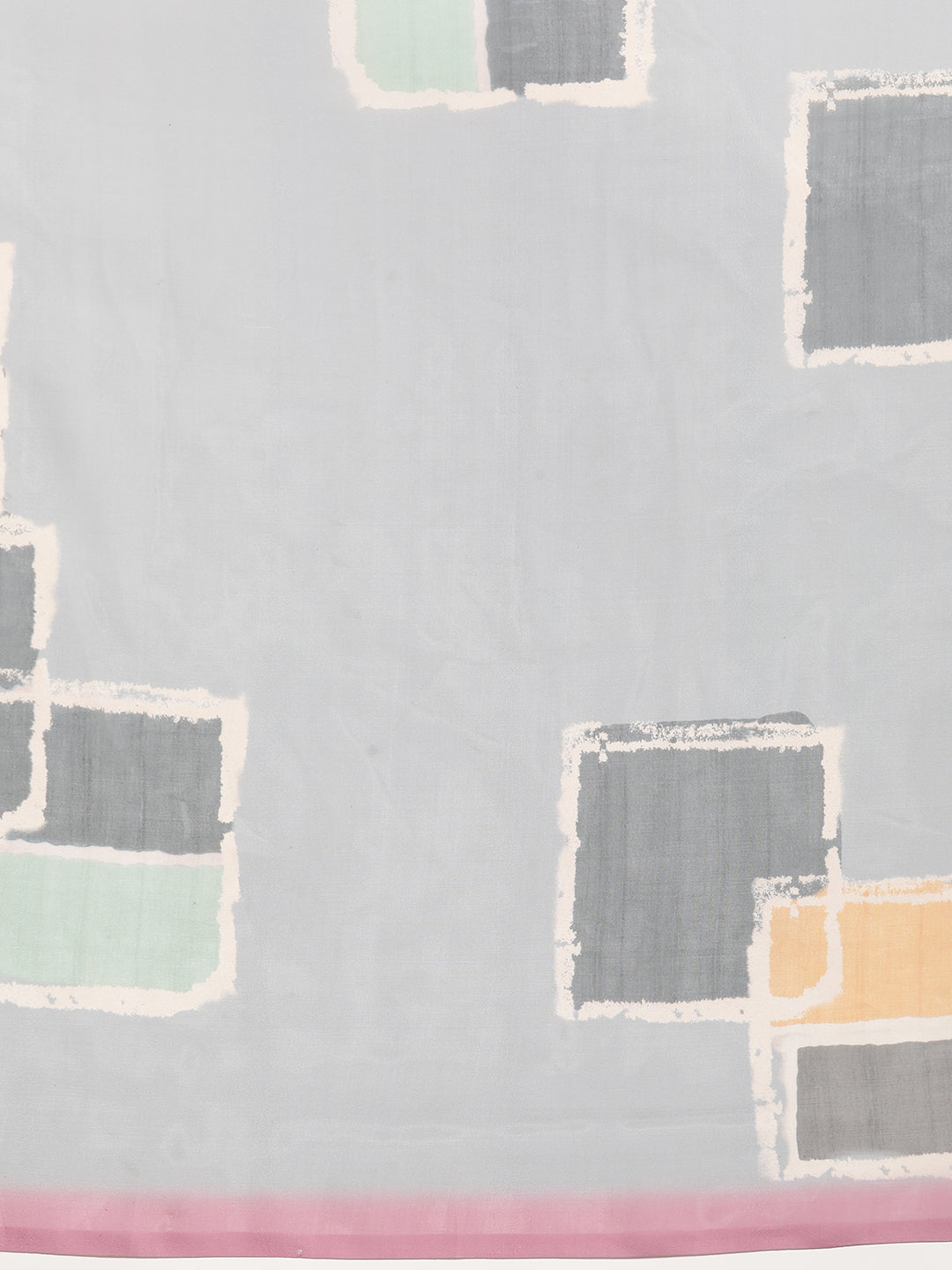 Women's Soft Silk Color Blocked Digital Printed Saree