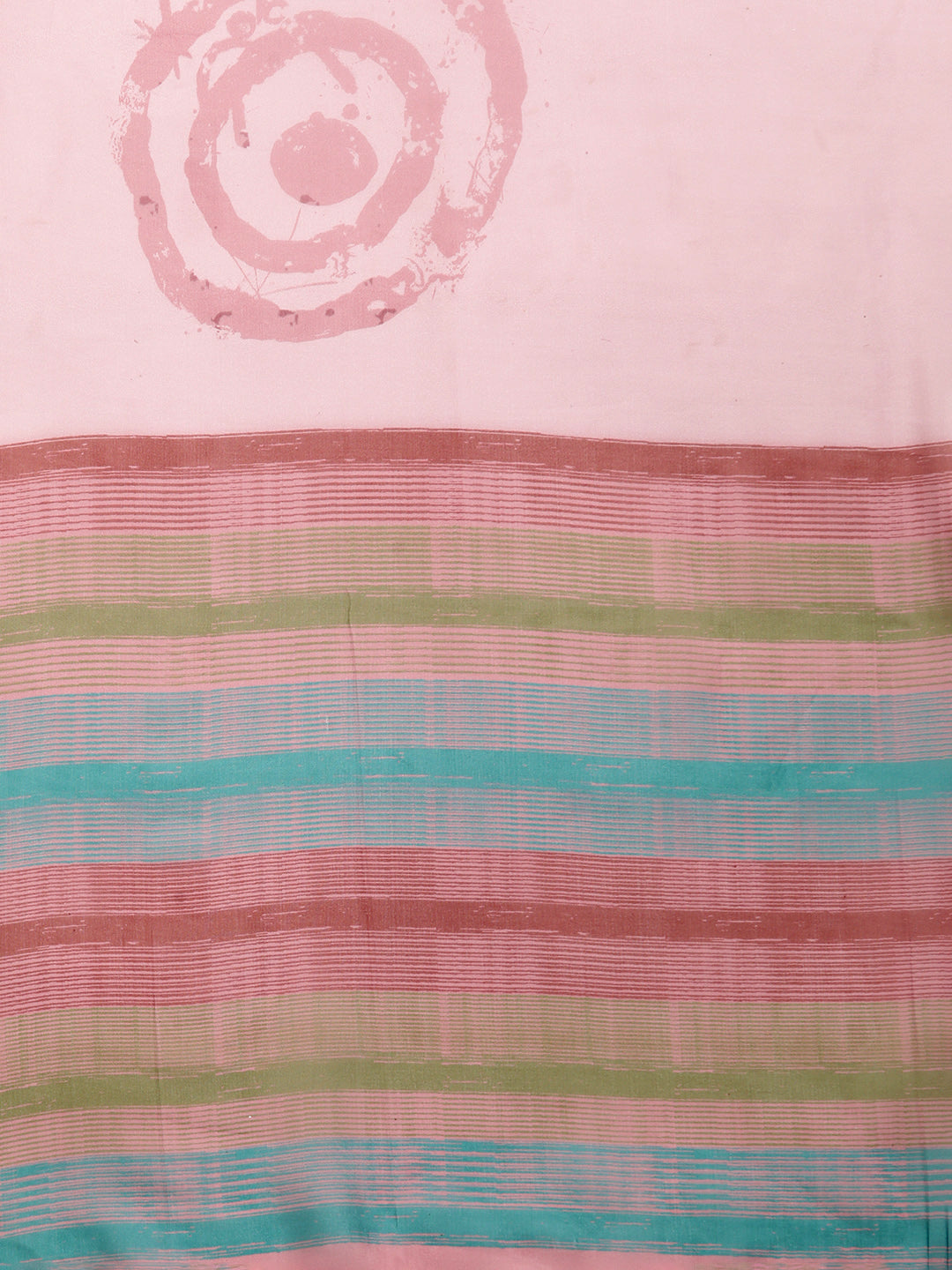 Women's Soft Silk Color Blocked Digital Printed Saree